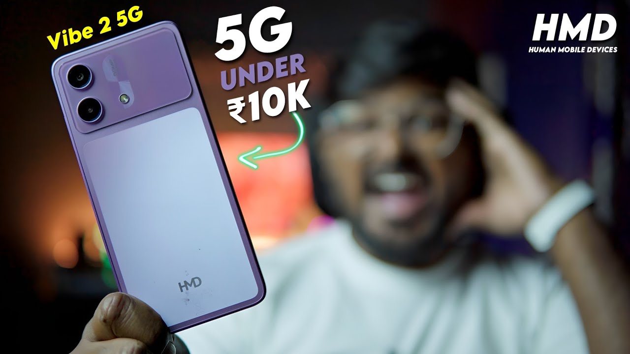 HMD Vibe 2 5G is Made For Indians🔥Best 5G Phone Under 10000 in 2026?