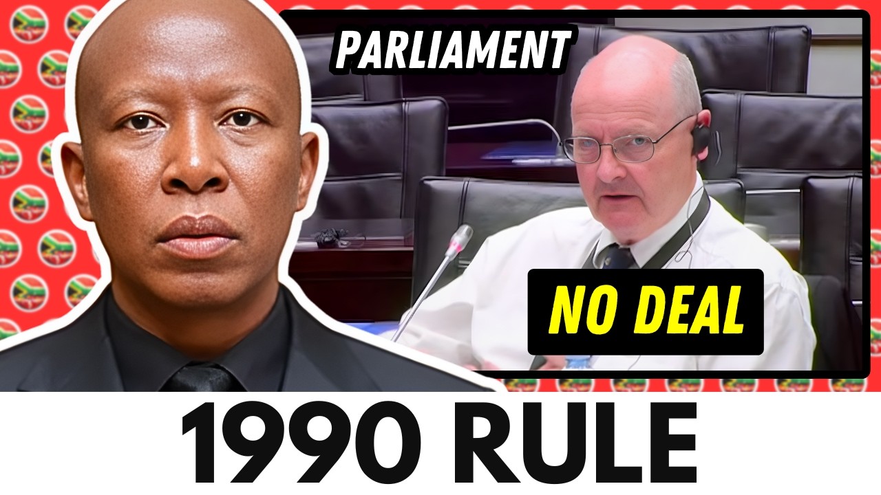 PARLIAMENT ERUPTS: O’Sullivan Demands a “1990 RULE”, Malema Says NO DEAL.
