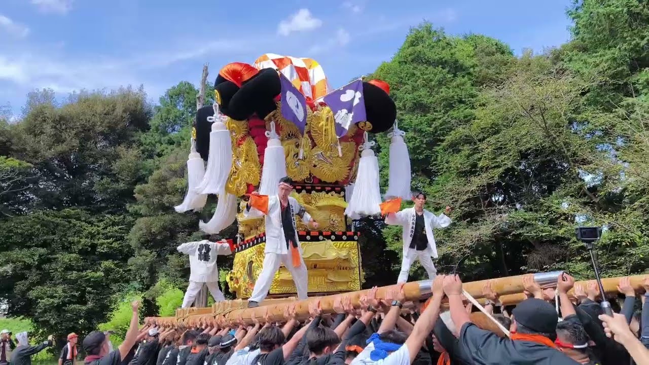 八幡まつり2025 八幡太鼓台奉納(原八幡神社入場) 9/14