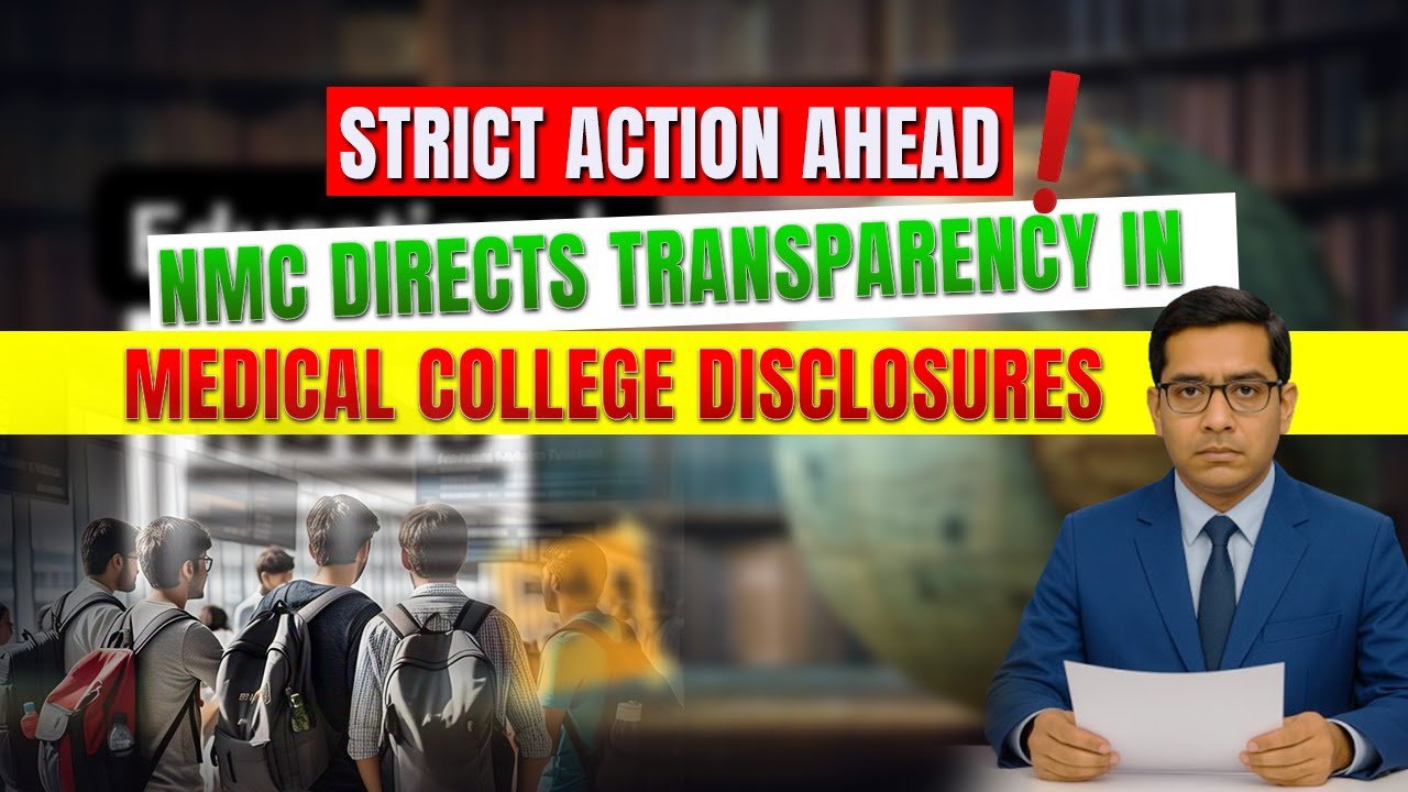 Students Beware! Check Stipend & Fee Details Before MBBS/PG Admission &ndash; NMC Update