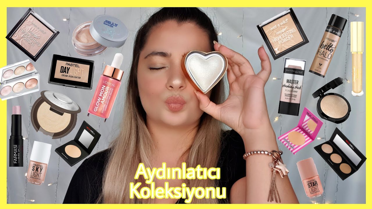 Aydınlatıcı Dosyası ⭐ Uygun Fiyatlı Aydınlatıcılar 💸 | Highlighter Koleksiyonumu Inceliyoruz 🔎