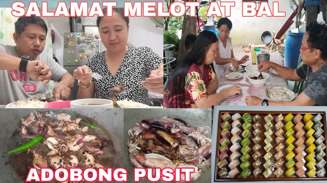ADOBONG PUSIT ULAM SA TINDAHAN/SALAMAT MELOT AT BAL SA BIGAY NA PUSIT 