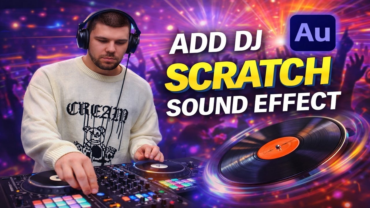 How to Add DJ Scratch Effects in Adobe Audition