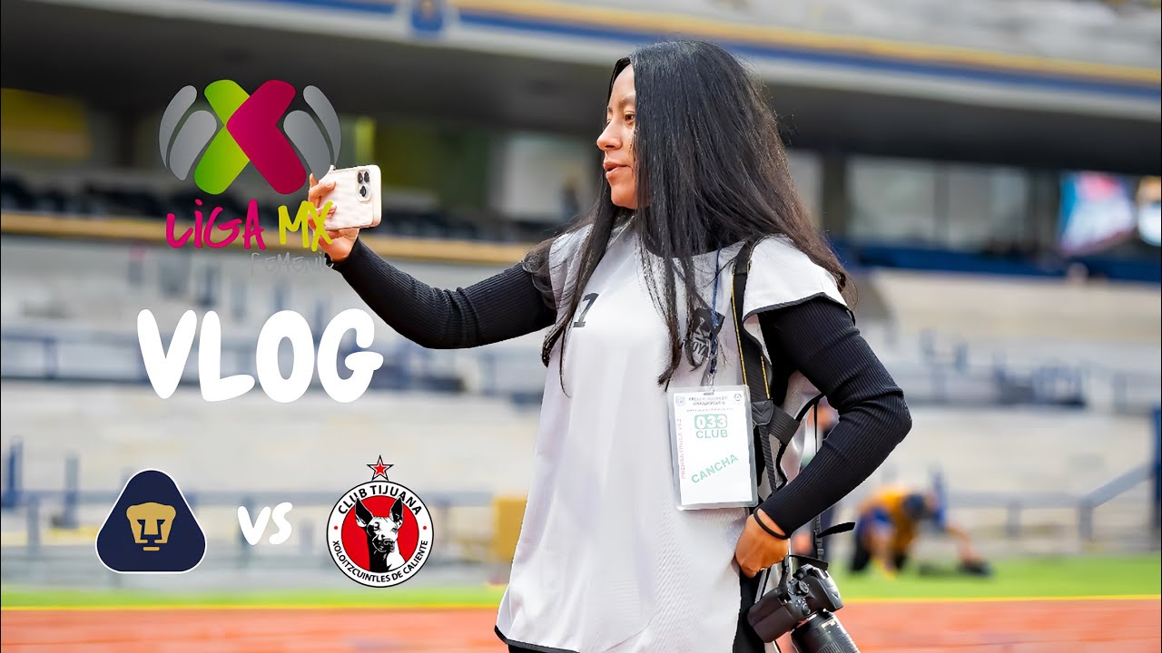 VLOG EN CANCHA | Pumas vs Xolos | J8 | Liga MX Femenil 