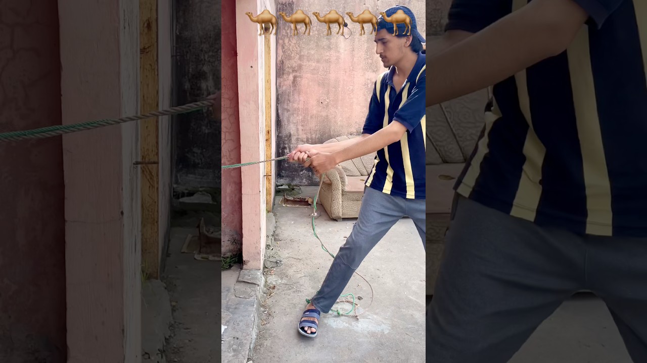 Bakar Eid 2025 big Kamal #Viral #Training #ForYou #Comedy #Fun #ForYou #Kids #jovin #amiradnan