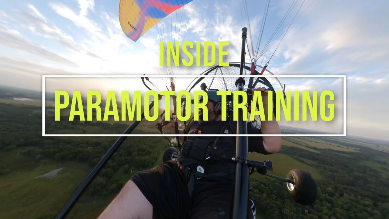 Как летать на парамоторе с помощью Florida Flight Sports PPG