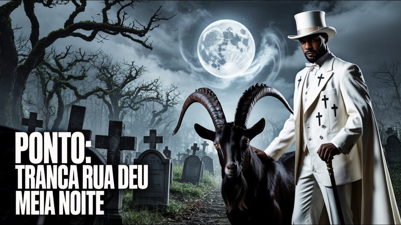 DEU MEIA NOITE ⚫️ PONTO EXU TRANCA RUA #pontodeexu #exutrancarua #deumeianoite