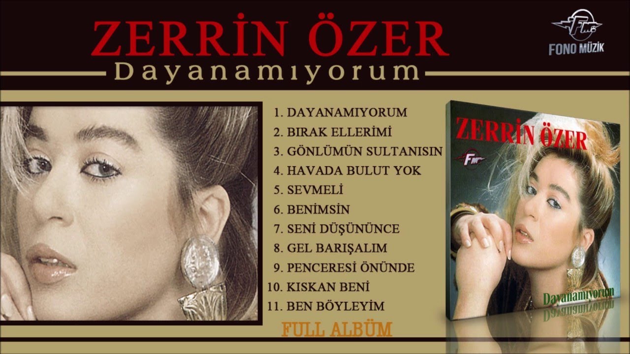 Zerrin Özer - Dayanamıyorum (Full Albüm) (1987)