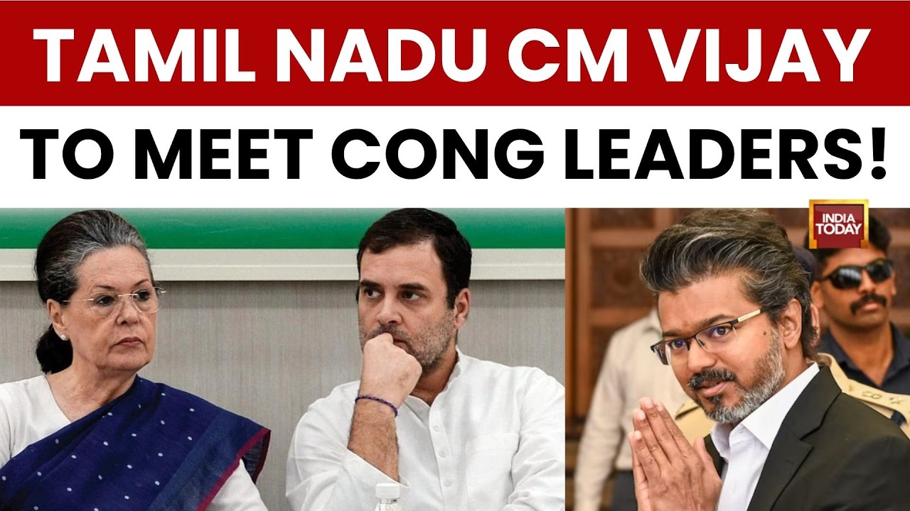 Tamil Nadu CM Vijay to Visit Delhi For NITI Aayog Meet; May Meet Congress Leaders For Alliance Talks
