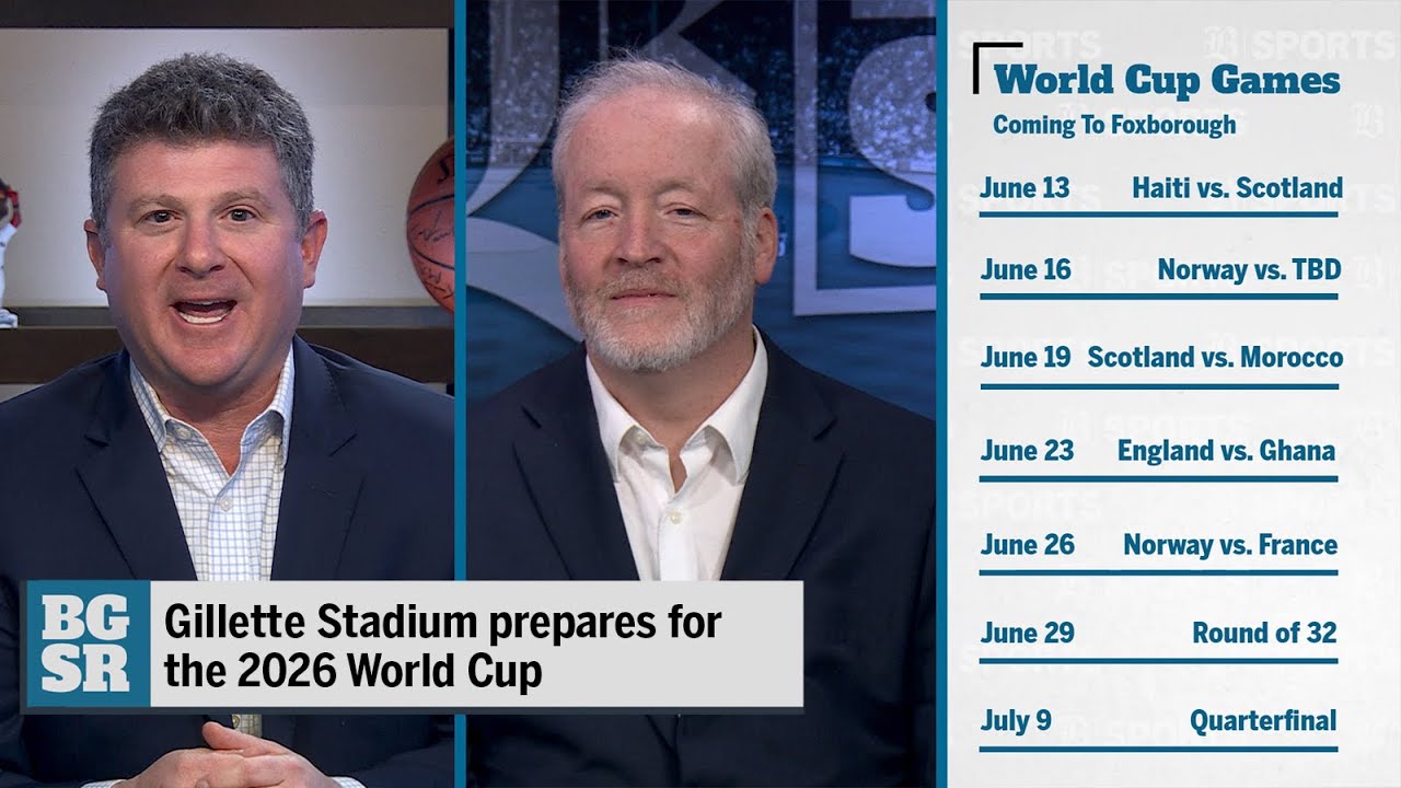 Foxborough/Boston&rsquo;s World Cup schedule