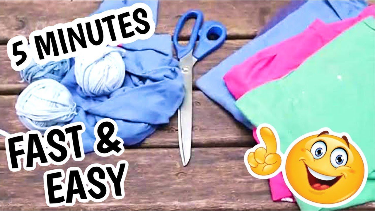 5 MINUTES! Sewing Projects | FAST and EASY | 3 Sewing Projects for Beginners
