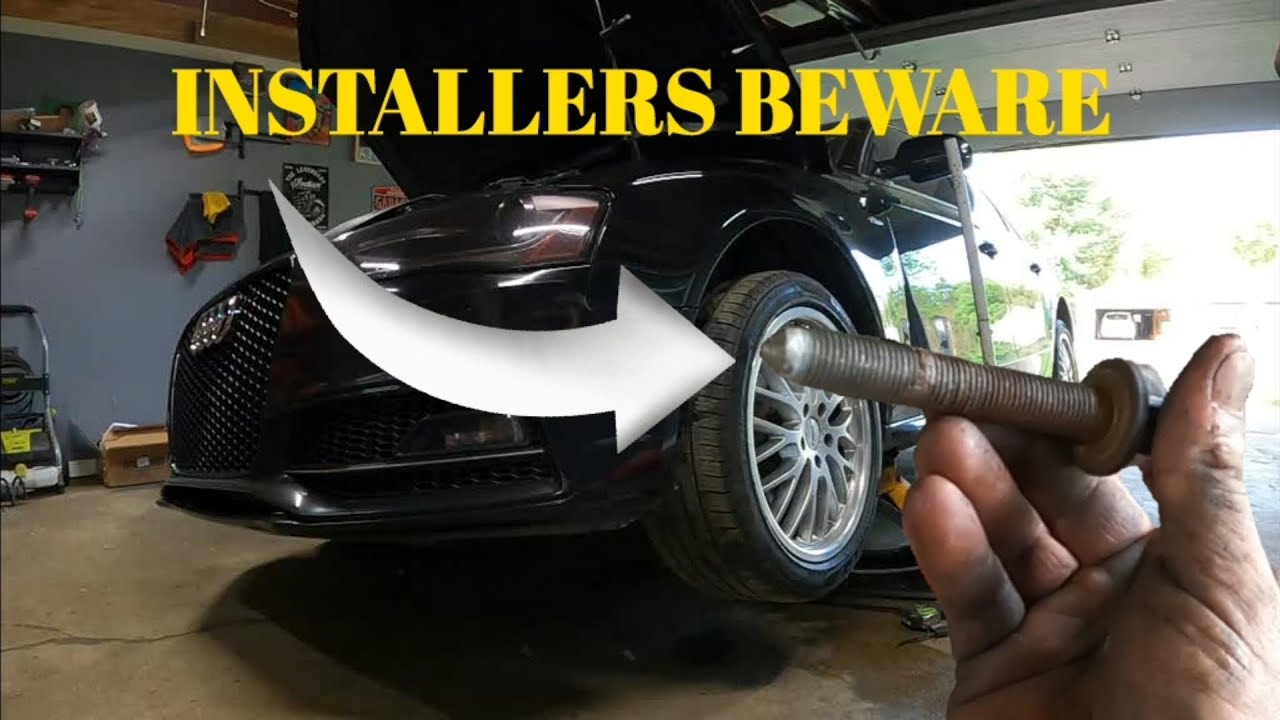 How To Lower Your Car | Audi A4