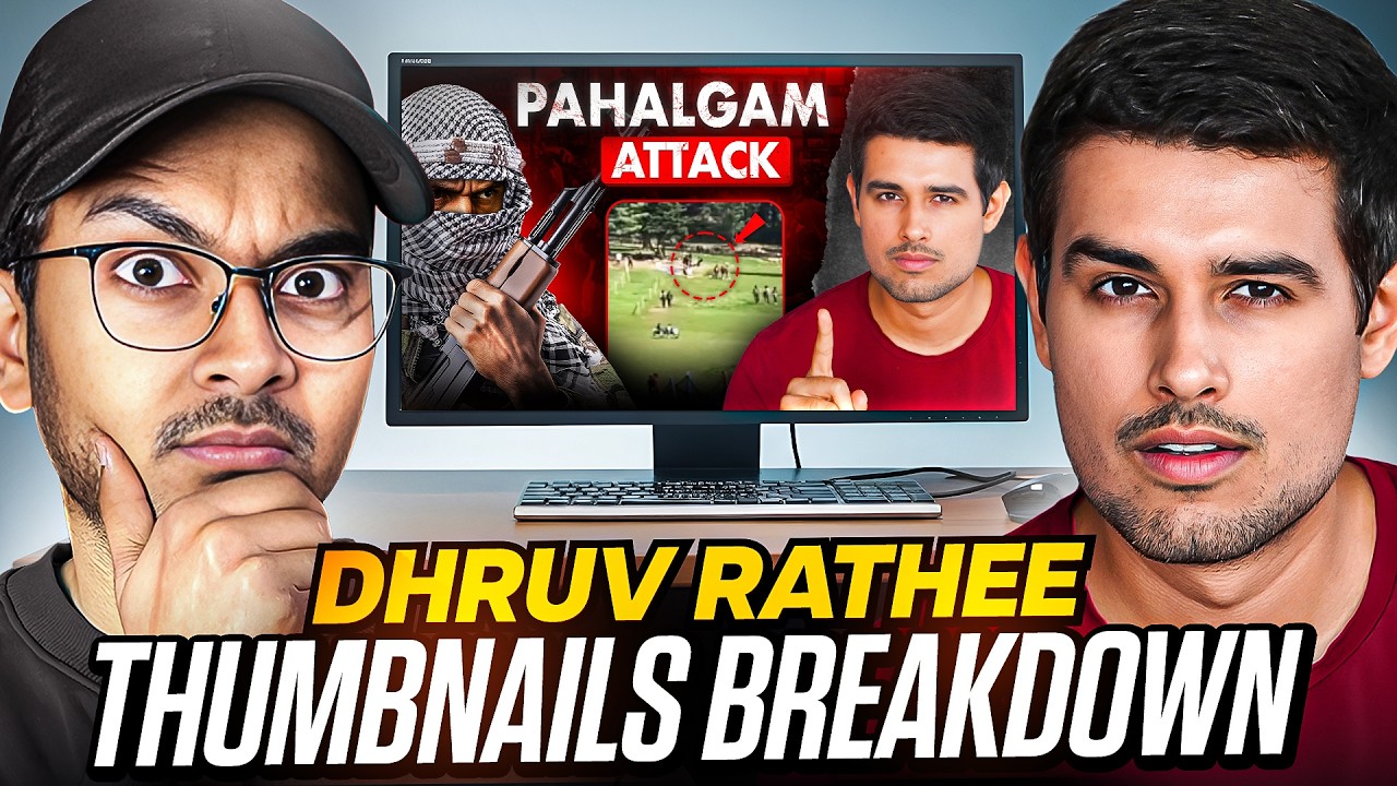 How I Design Viral Thumbnails for Dhruv Rathee