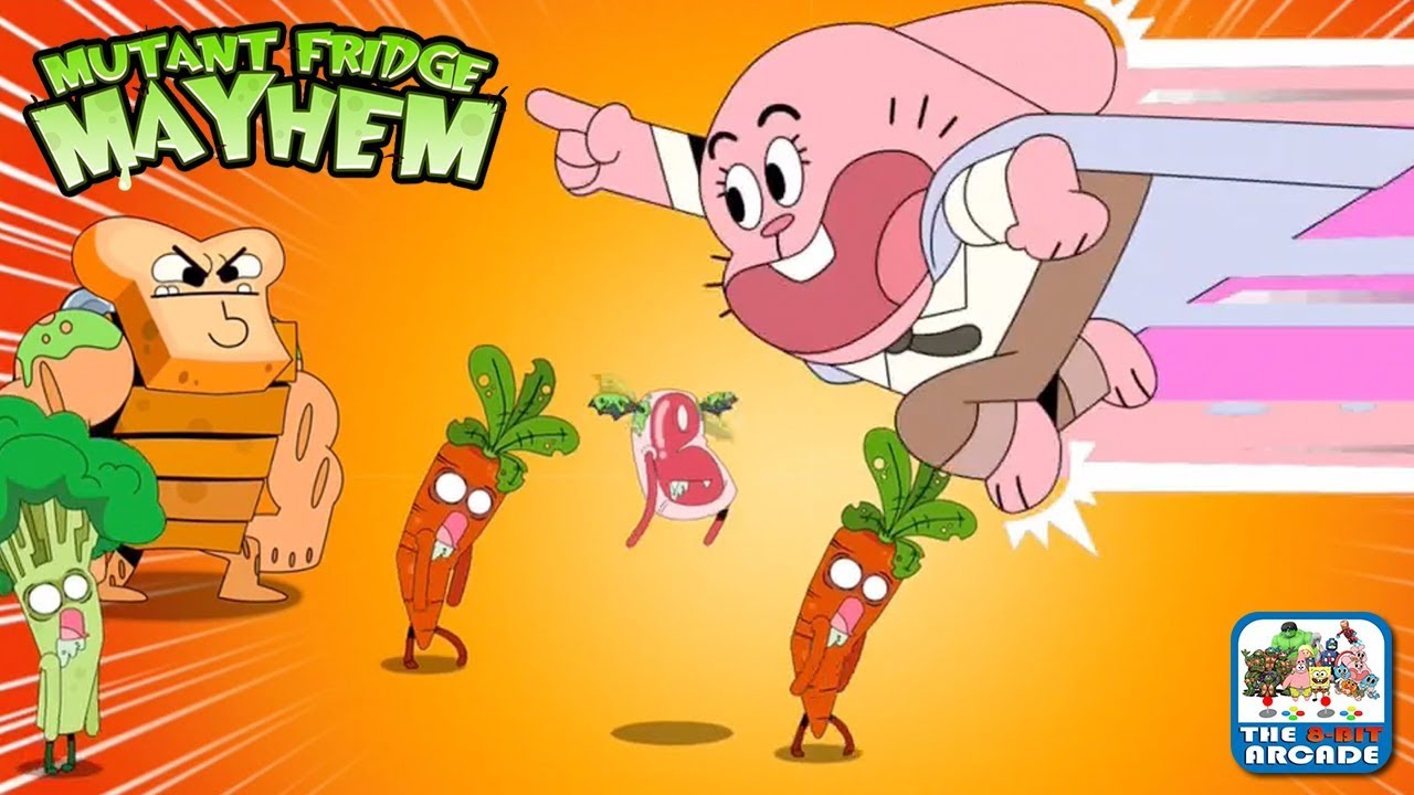 Gumball: Mutant Fridge Mayhem - Super Richard to the Rescue (Cartoon Network Games)