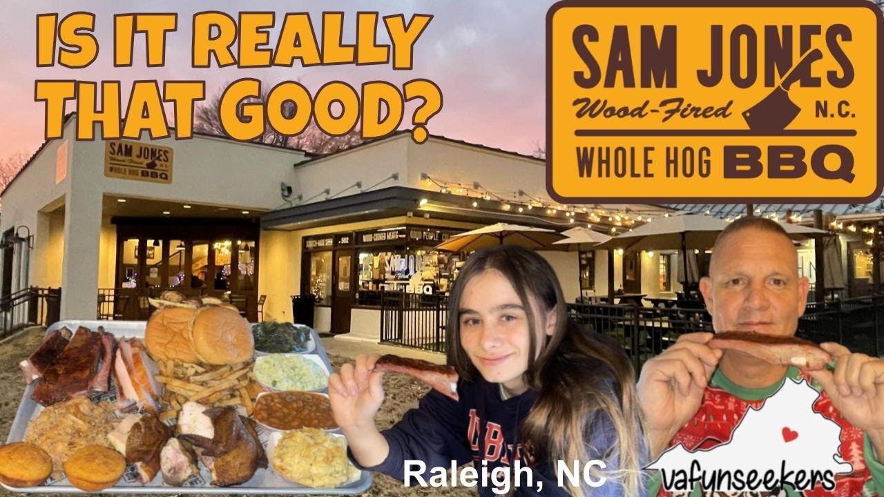 Обзор барбекю-ресторана Sam Jones BBQ в Роли, Северная Каролина | Барбекю из целой свинины