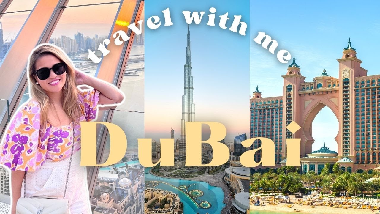DUBAI travel vlog 🇦🇪🌴 Palm Jumeirahm, Dubai Mall, Nikki Beach & Atlantis