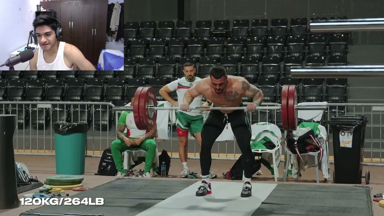 PRIMER ENTRENAMIENTO DE KARLOS NASAR (-96KG) | European Weightlifting Championship