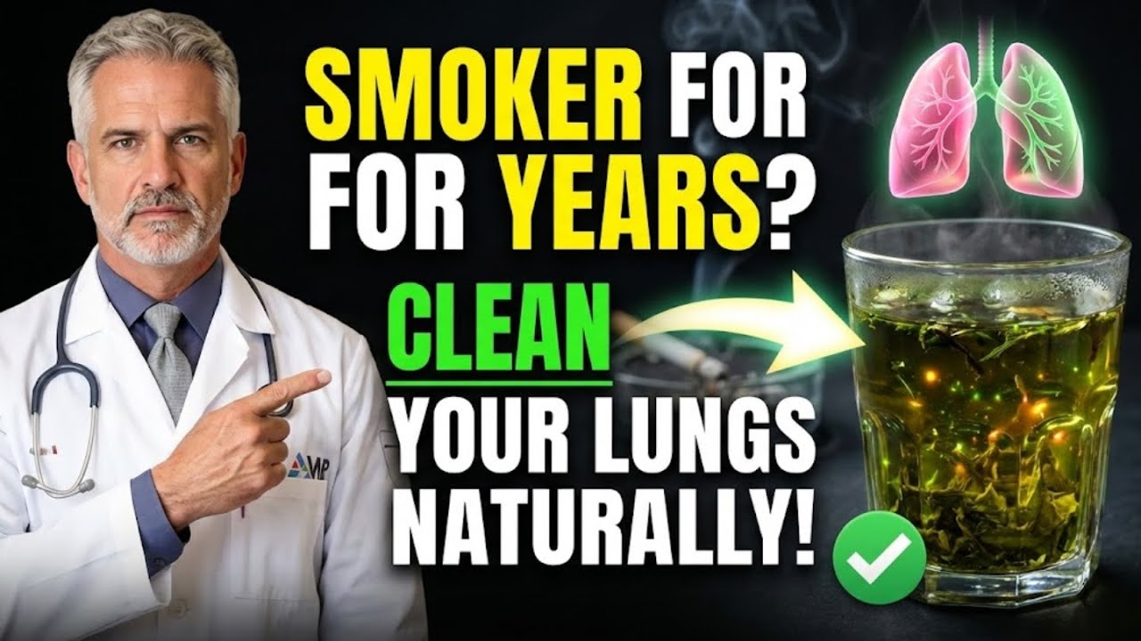 If You Smoked for Years, Drink This to Clean Your Lungs Naturally