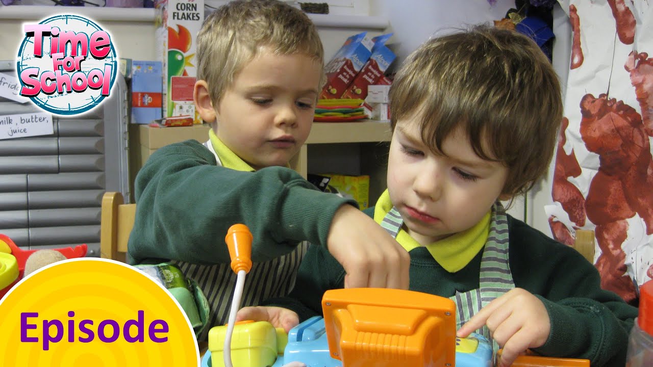 Shopping | Time For School Full Episodes | CBeebies
