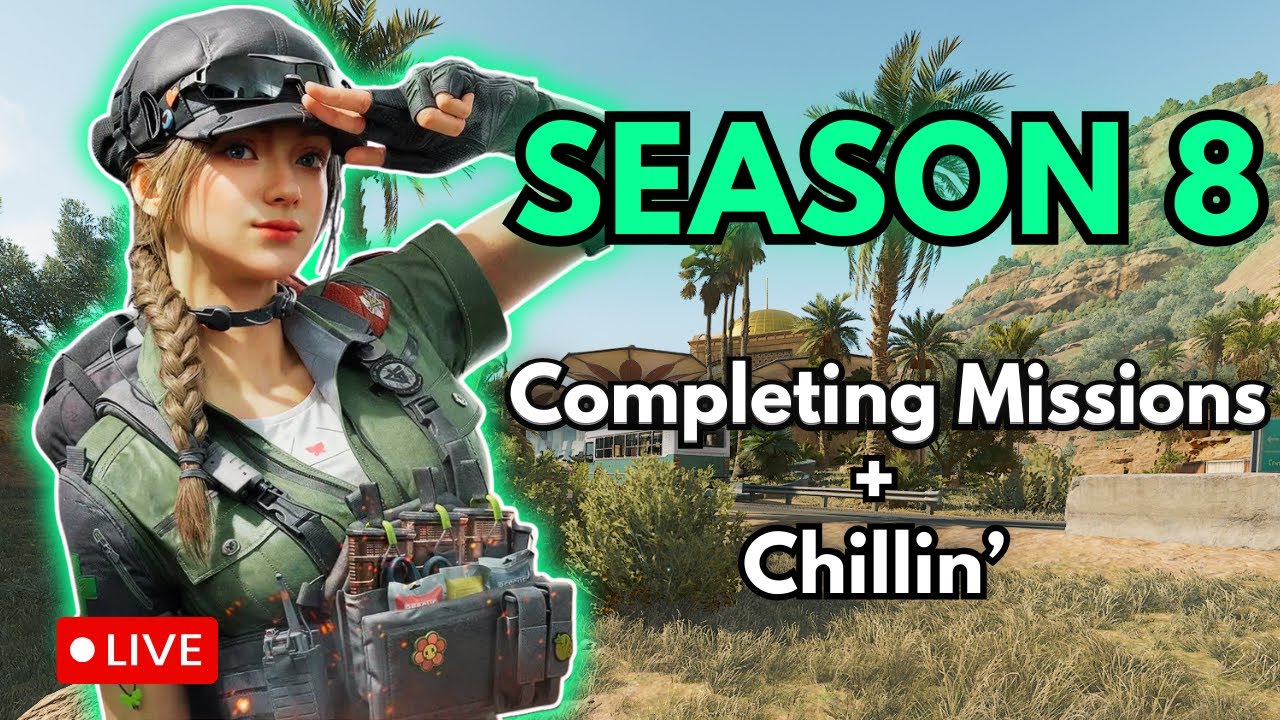 🔴 COMPLETING SEASONAL MISSIONS & Chillin' Delta Force: Operations LIVE