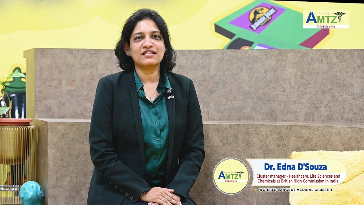Dr. Edna D'Souza Visits AMTZ: Strengthening India-UK Collaboration in Healthcare and MedTech