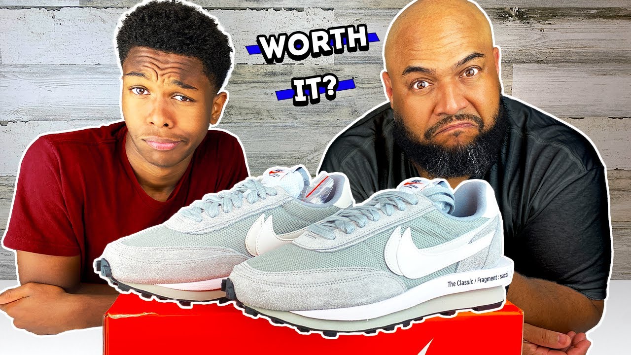 Worth the Hype? Sacai x Fragment x Nike LD Waffle Smoke Grey UNBOXING