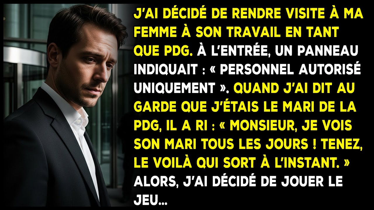 Je suis venu voir ma femme… et j'ai découvert qu’elle avait un autre mari derrière mon dos.
