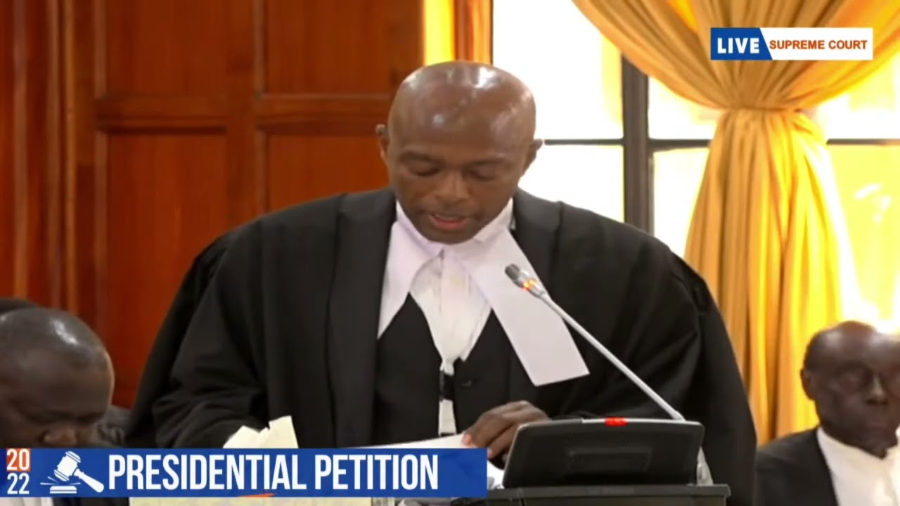 LAYWER KAMAU KARORI PASSIONATELY DEFENDS CHEBUKATI & IEBC AT SUPREME COURT!!