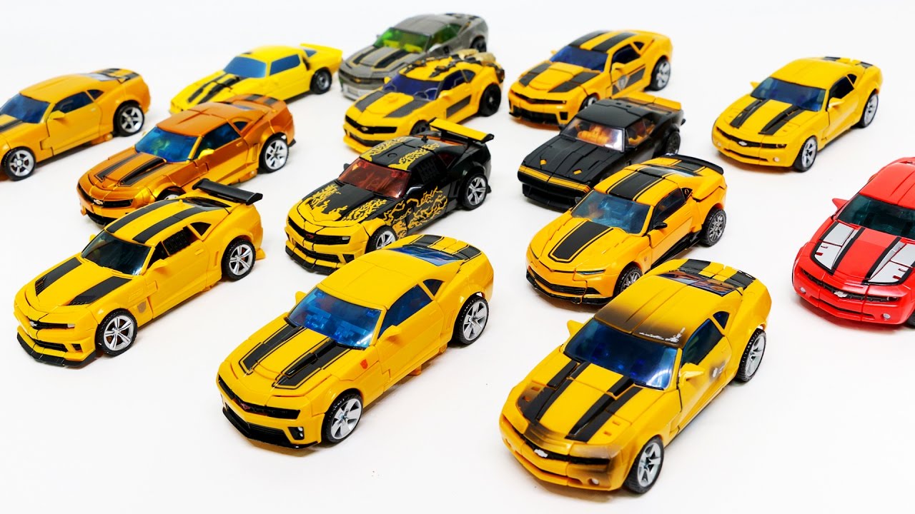 Transformers Movie Deluxe Class Bumblebee and Clifejumper Camaro 14 Vehicles Robot Car Toys