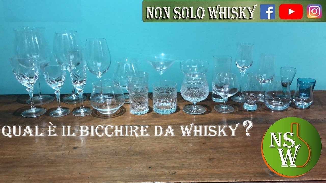 Bicchieri da whisky, bicchieri da distillato.