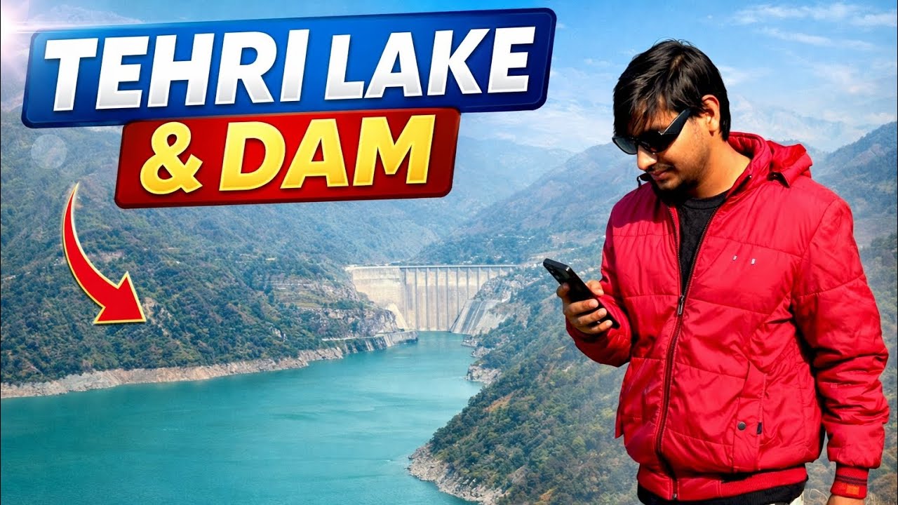 Tehri Lake & Dam – India’s Hidden Blue Paradise 💙 || Asia’s Tallest & Most Powerful View! #tehri