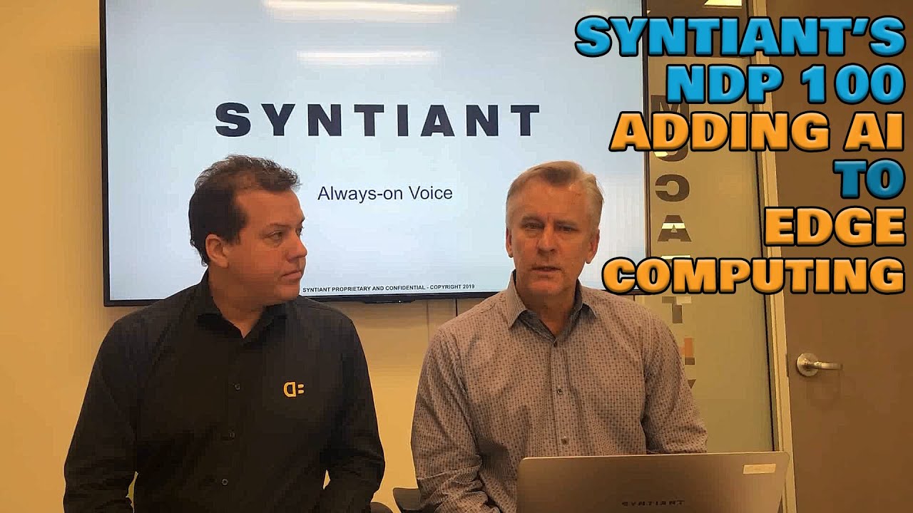 Syntiant's Always-On Edge Computing / AI Chip - NDP-100