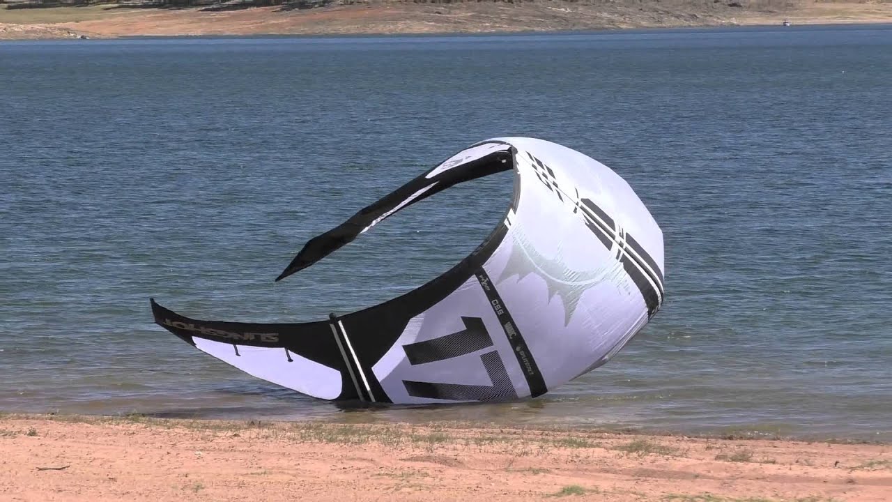 Slingshot Turbine 17m 2012 - Light wind relaunch