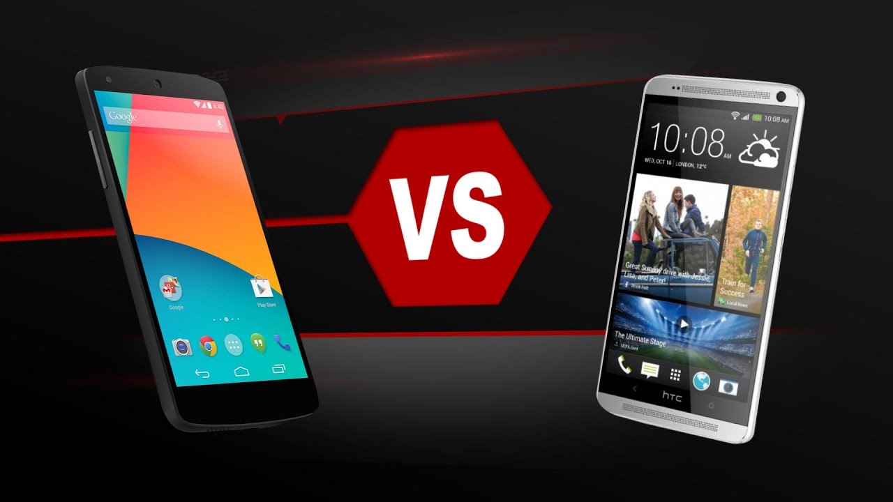 HTC One Vs. Nexus 5