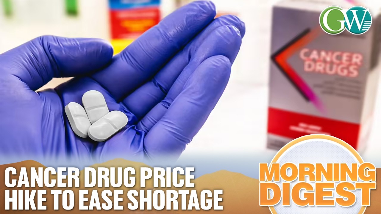 CENTRE APPROVES PRICE HIKE FOR CANCER CHEMO DRUGS AMID NATIONWIDE SHORTAGE