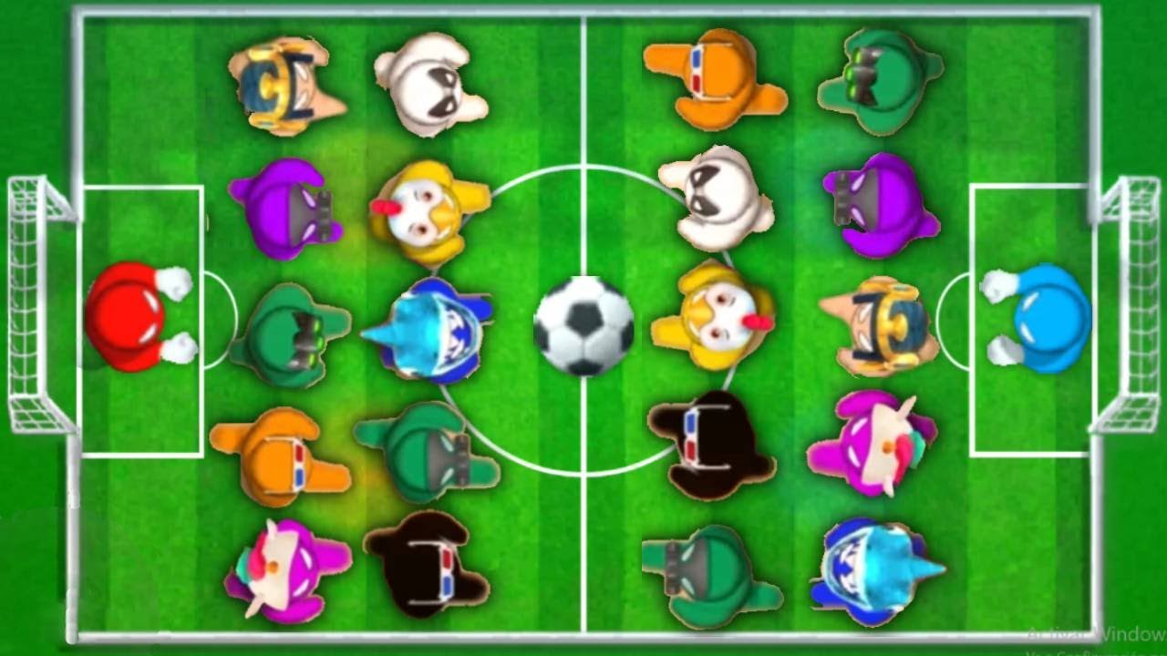 The Stickman MINIGAMES - Stickman Party 1234 Player FOOTBALL Gameplay Walkthrough IOS Android