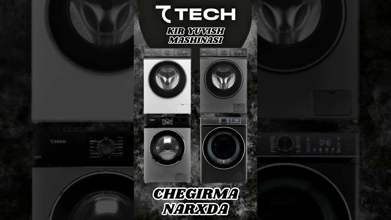 7TECH BRENDIDAN AVTOMAT KIRYUVISH MASHINALARIGA CHEGIRMA. #skidka #7tech #aksiya #stiralka