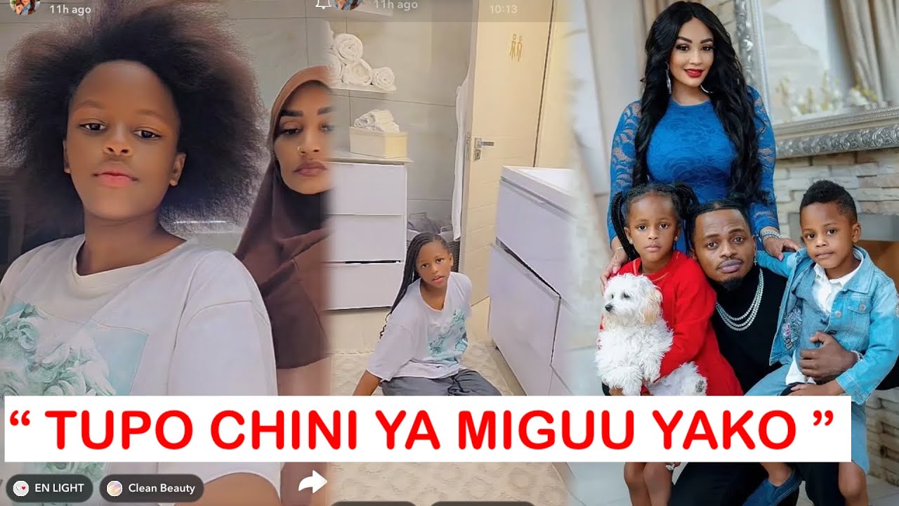 Diamond Lazima Atokwe MACHOZI Akisikiliza Ujumbe Wa Tiffah
