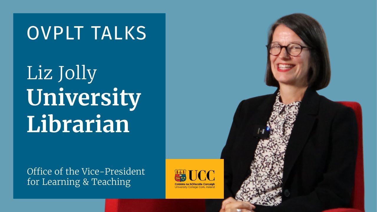 OVPLT Talks - Liz Jolly, University Librarian