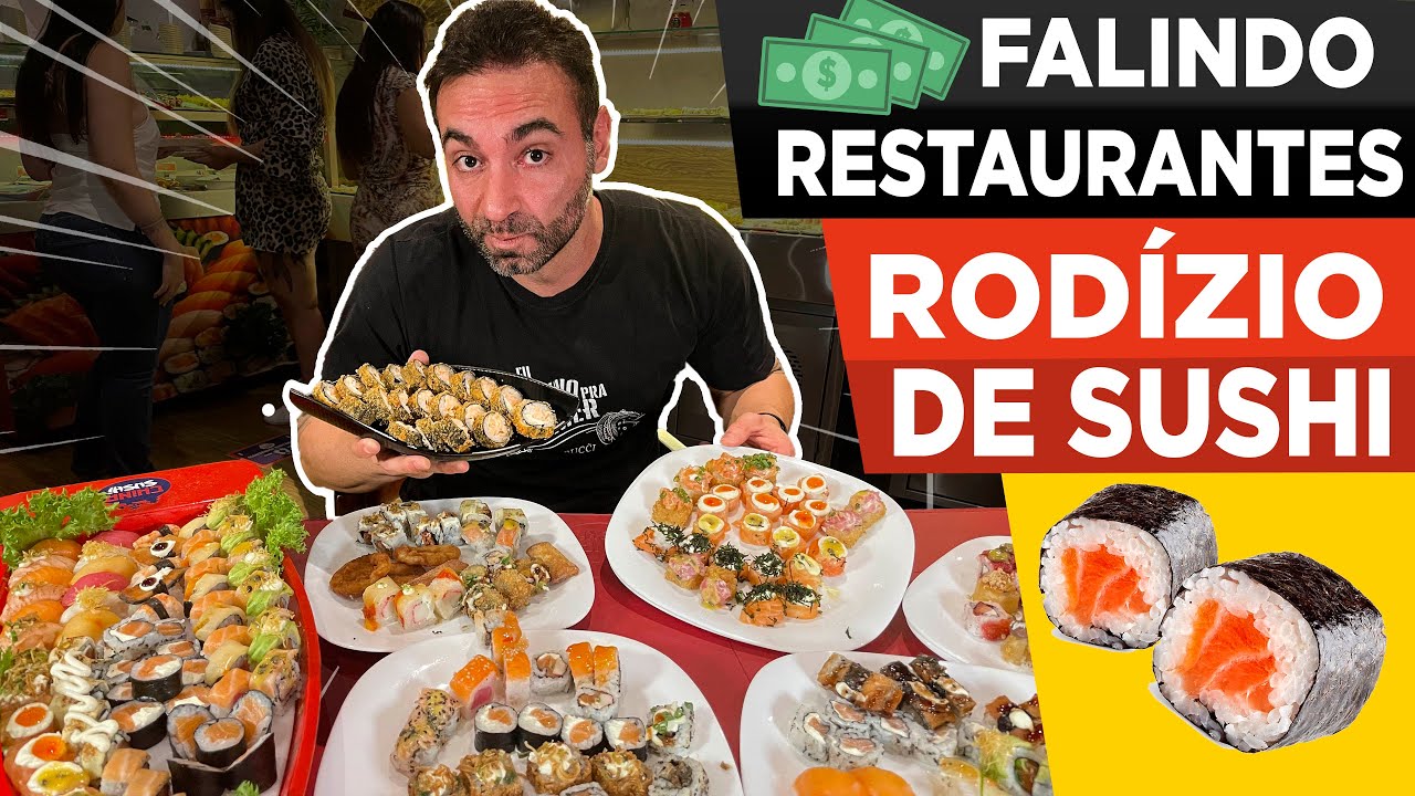 DEVORANDO O RODÍZIO NO CHINA SUSHI | FALINDO RESTAURANTES