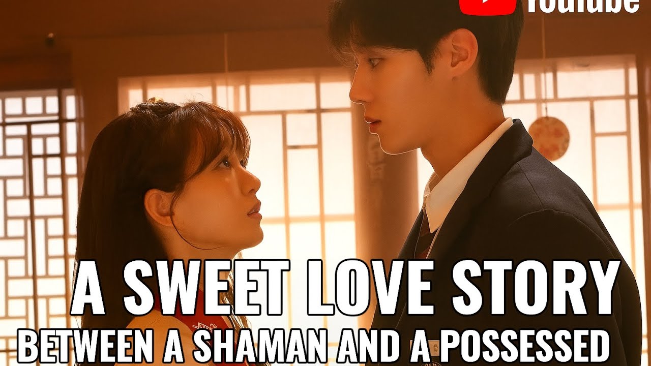 A sweet love story between a shaman girl and her possessed crush❤️ head over heels kdrama