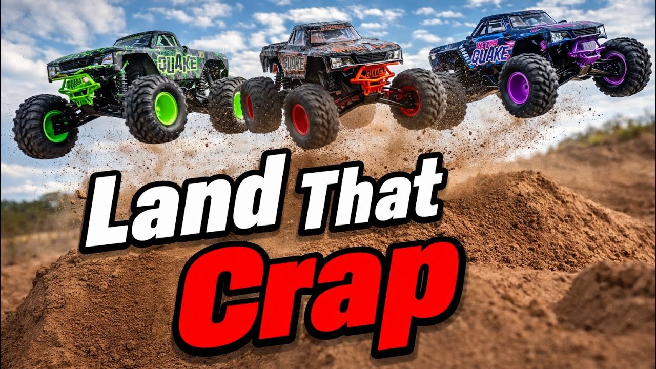 New Arrma Quakes 223s For Christmas 🎄 #LandThatCrap