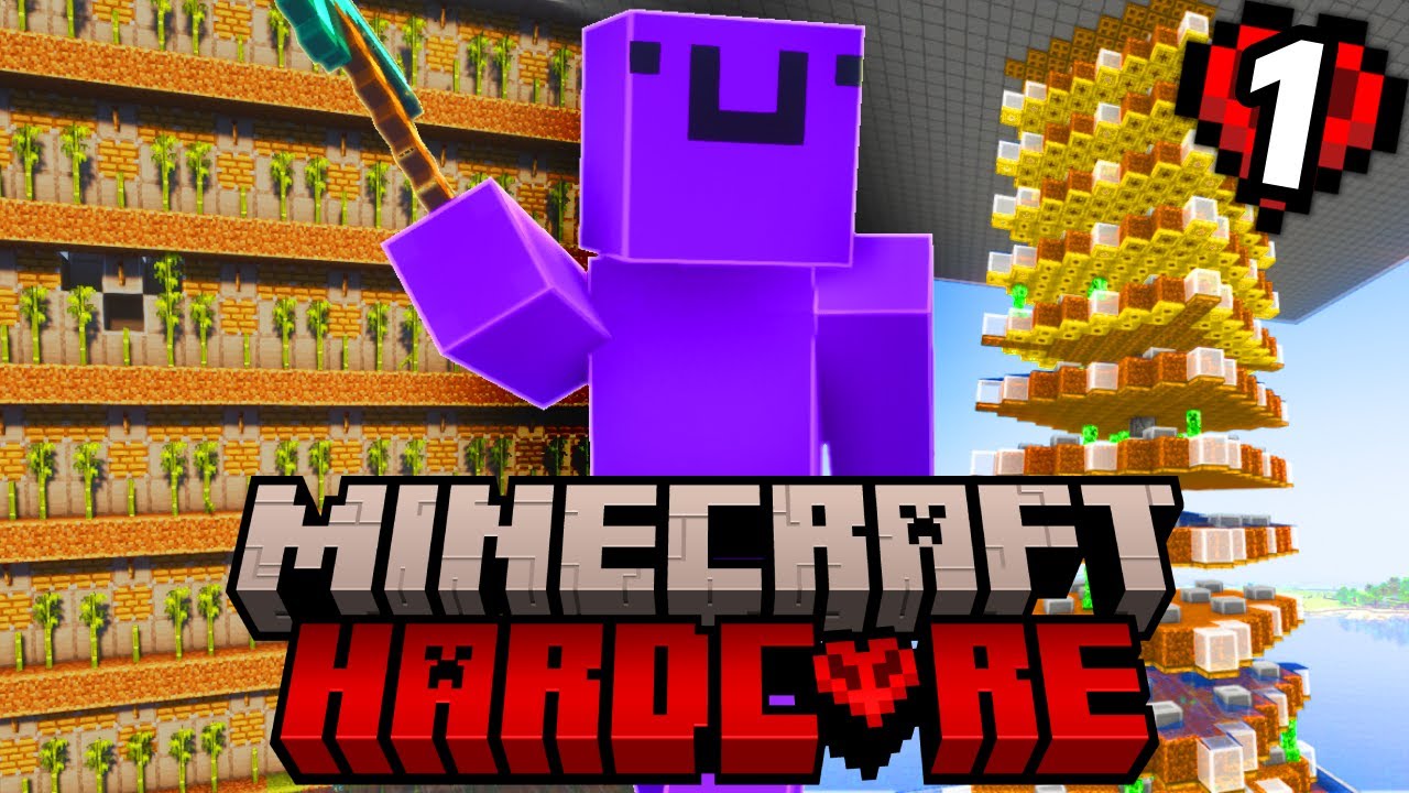 MÓJ NAJLEPSZY START w Minecraft Hardcore #1