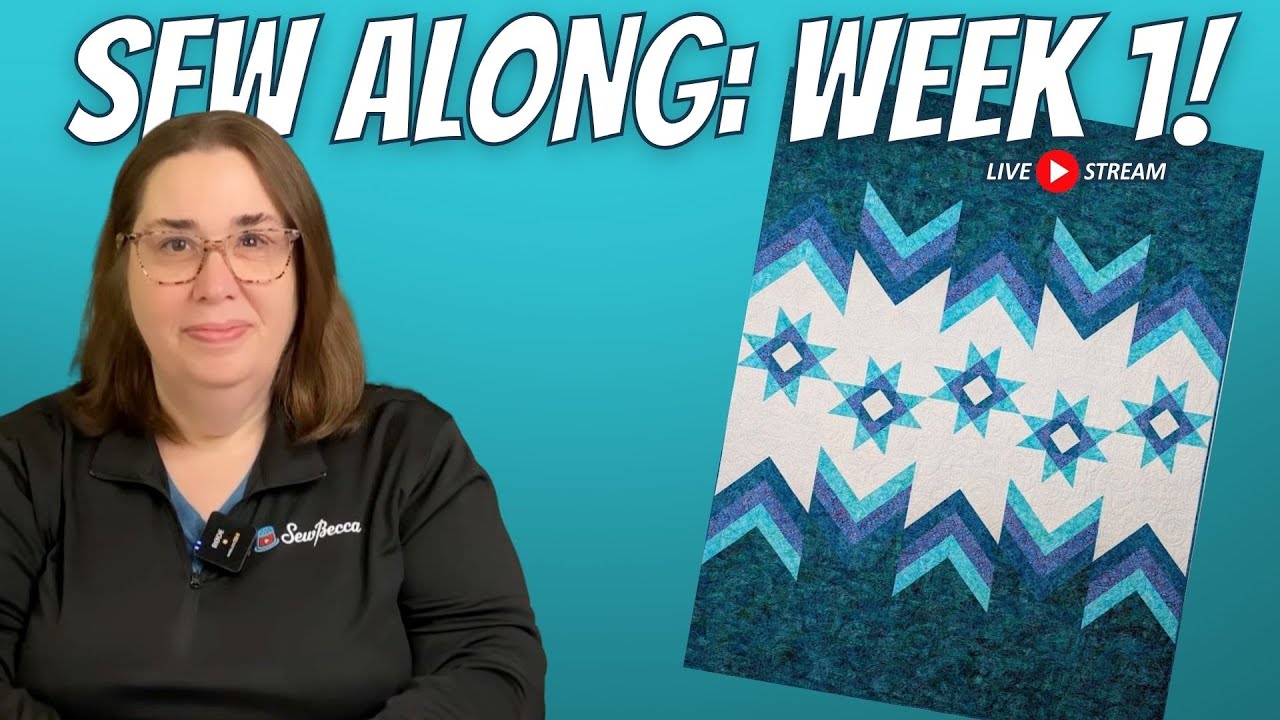 Shifting Crystals Sew Along | Week 1 - Cutting Fabric