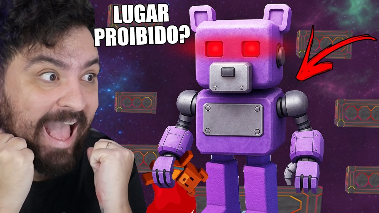 O QUE ACONTECE SE CHEGAR no FIM DO PARKOUR do SUPER BEAR ADVENTURE?? - LUGAR PROIBIDO e SECRETO!!