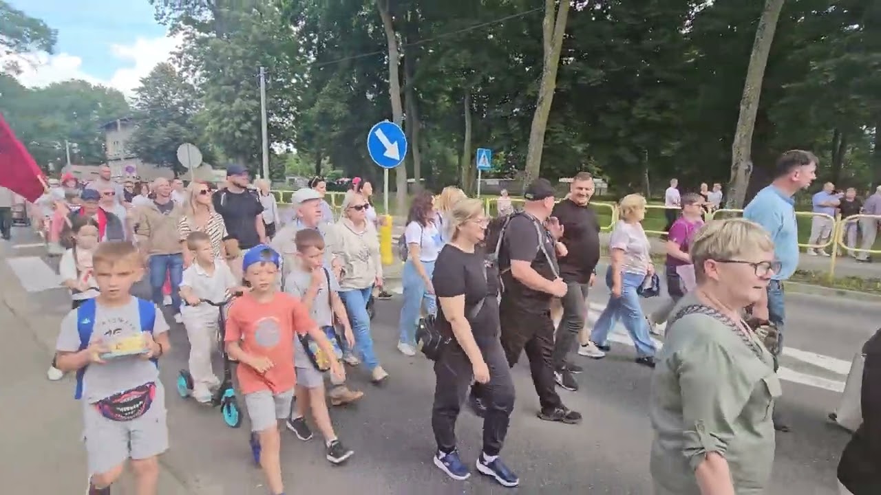 1  lipca  wyruszyła  44 Piesza Pielgrzymka z Lubawy do Częstochowy