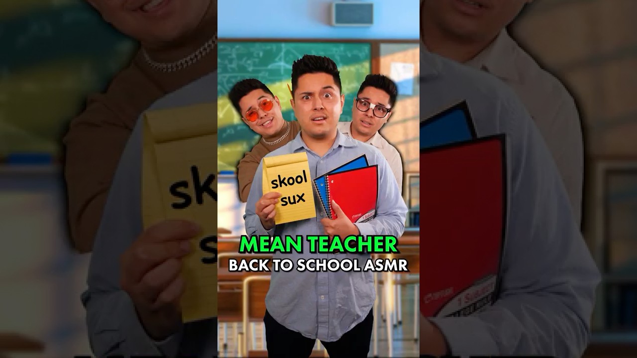Can You Survive This Mean Teacher's Class? 🤔 | ASMR