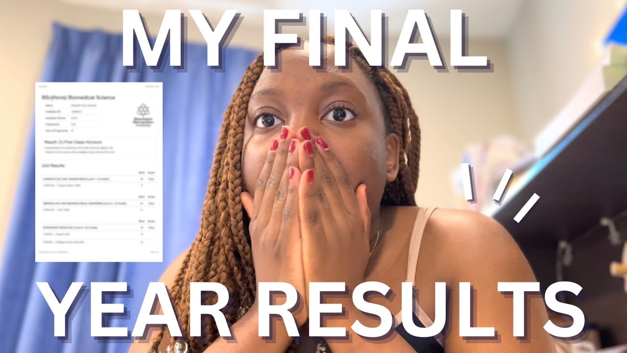 OPENING MY FINAL YEAR RESULTS (BIOMEDICAL SCIENCE) | DID I REACH MY MEDICINE OFFER CONDITIONS