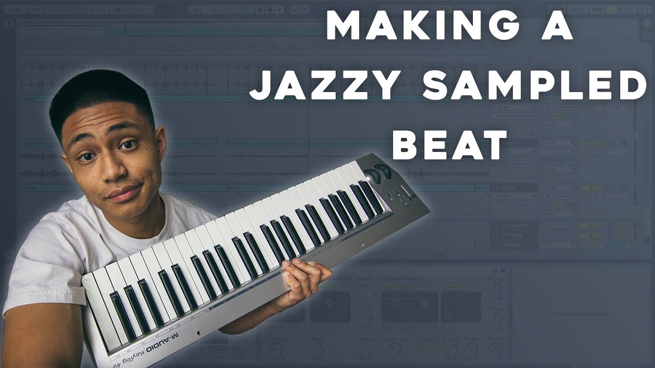 HOW to make a JAZZY sampled Hip-Hop beat