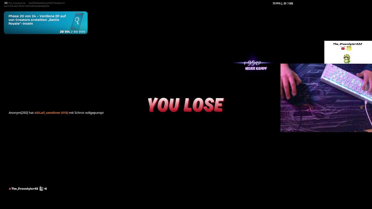 Fortnite Stream mit Freunden und Mega Pillars